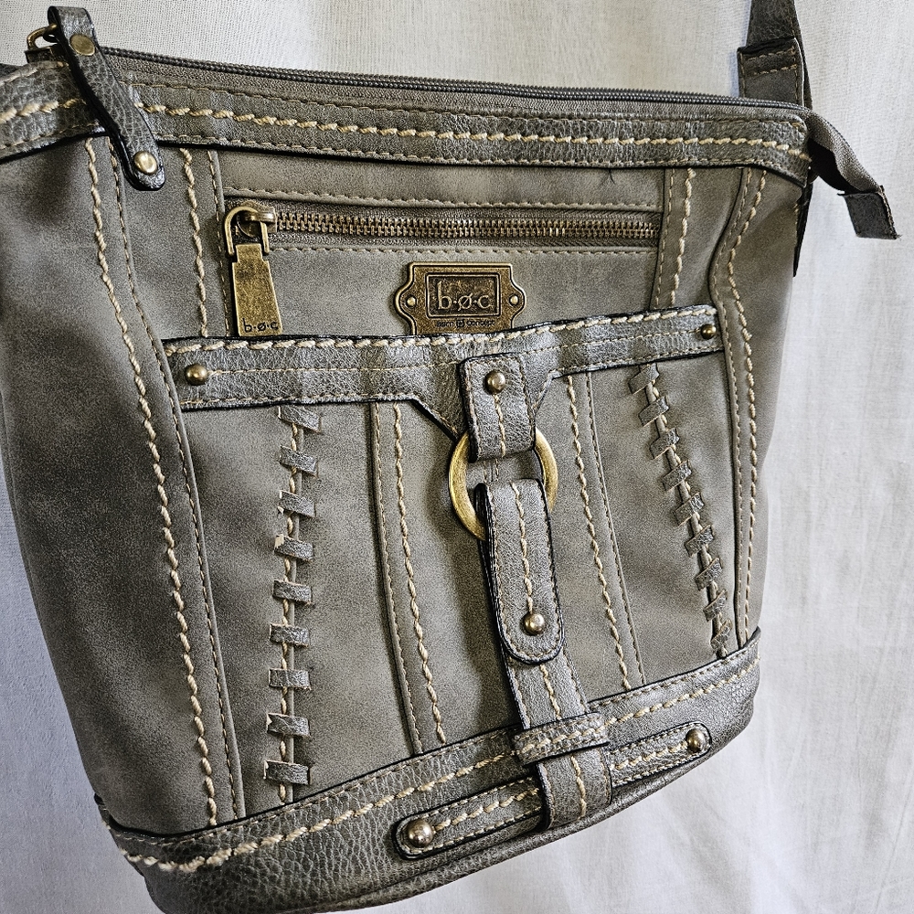 BOC Born Concept Gray and bronze ring purse -  hard to find style